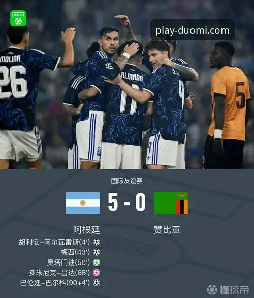 多米体育客服 阿根廷5-0大胜赞比亚 vs 多米体育平台直播体验:技术评测视角下的全面对比